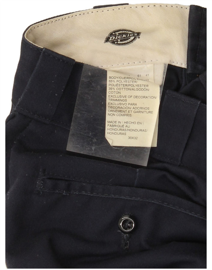DICKIES Gerade Chino-Hose für Herren, W30, L32, Marineblau, Polyester