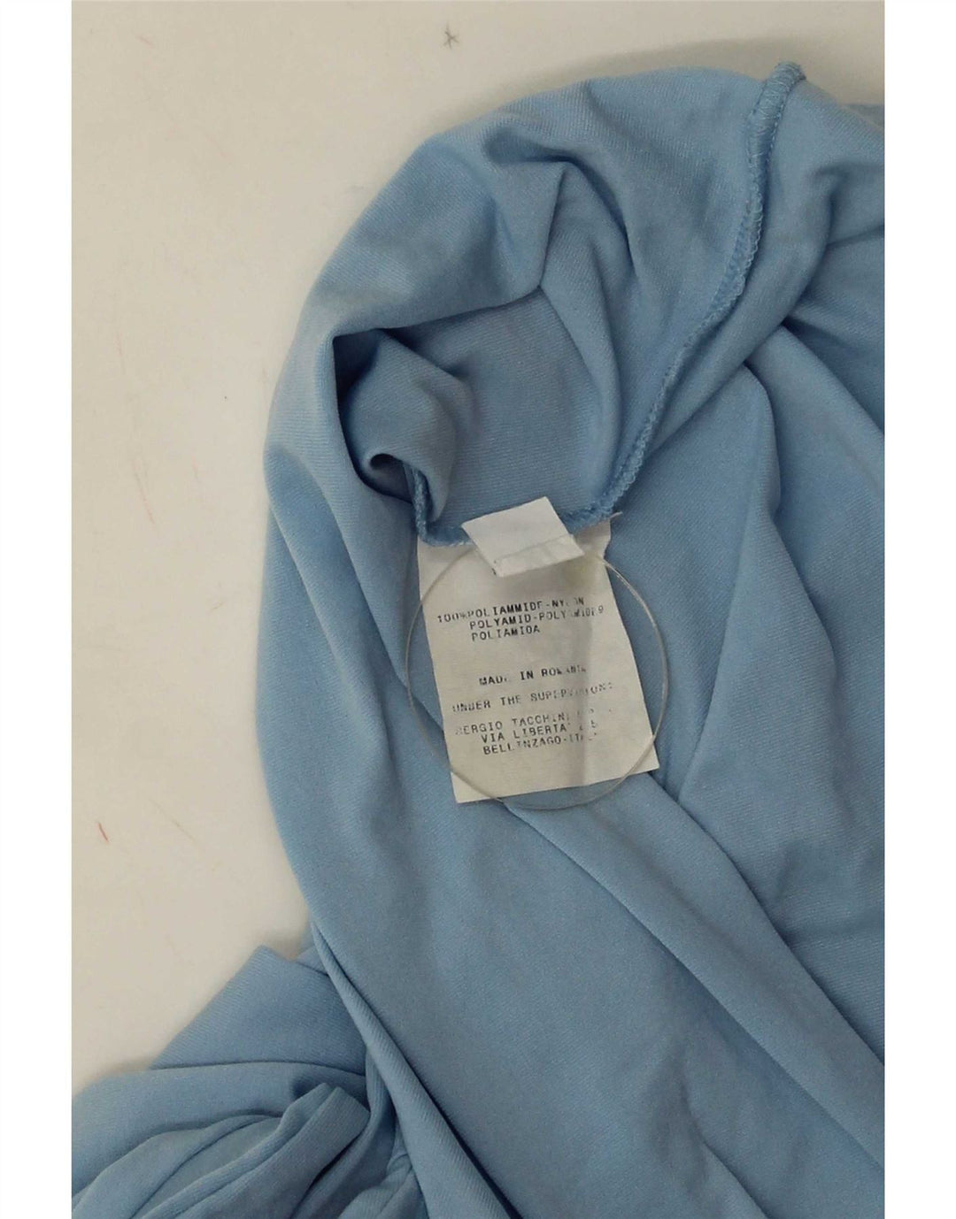 Sergio Tacchini Damen Top Langarm IT 48 XL Blau Polyamid
