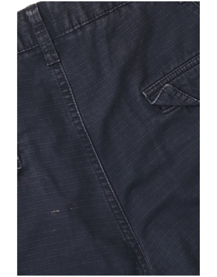 TIMBERLAND Herren Cargo Shorts W40 XL Marineblau Baumwolle