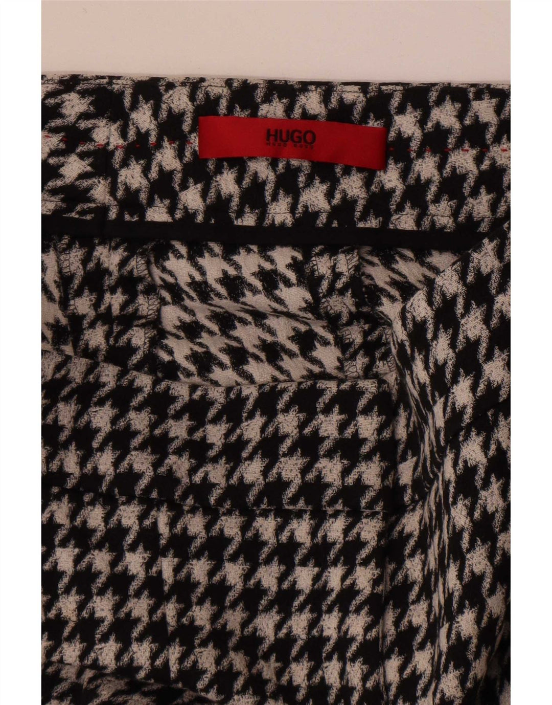 Hugo Boss Damen Slim Cropped-Hose W28 L26 Schwarzer Hahnentritt