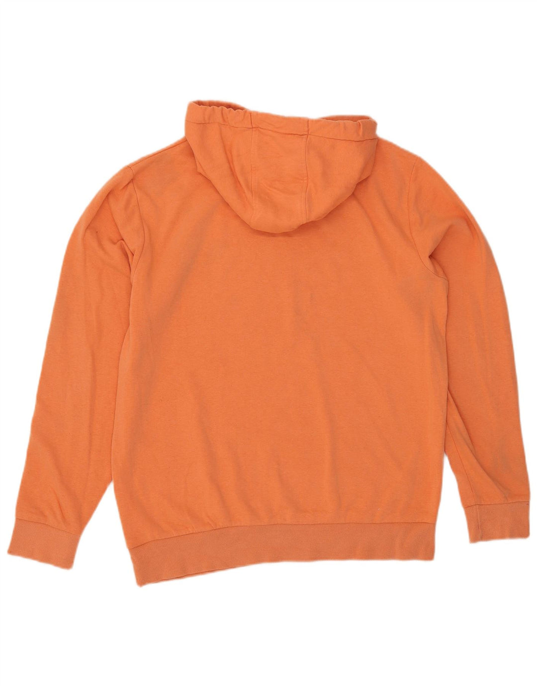 Kappa Herren Graphic Hoodie Pullover Mittelorange Baumwolle