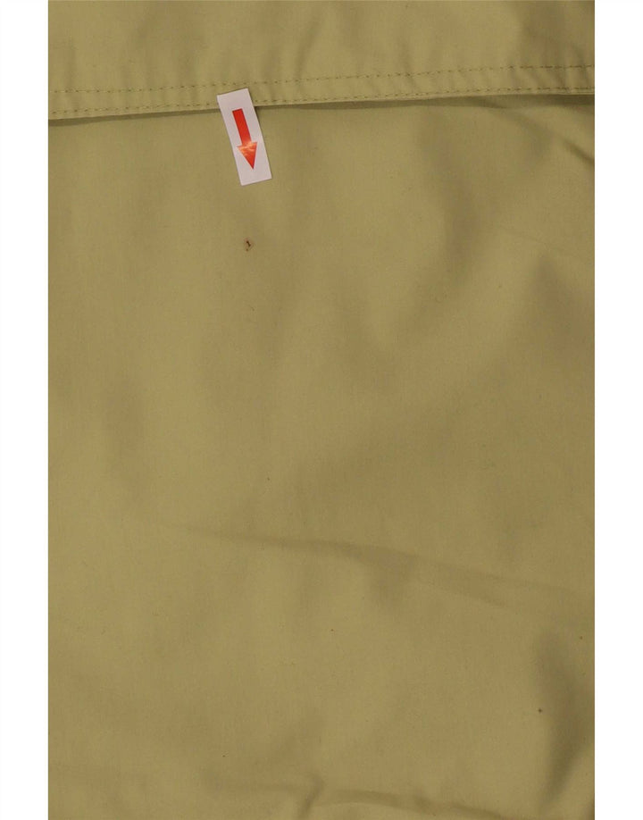 Vintage Damen Utility-Jacke UK 18 XL Khaki Colourblock Polyester