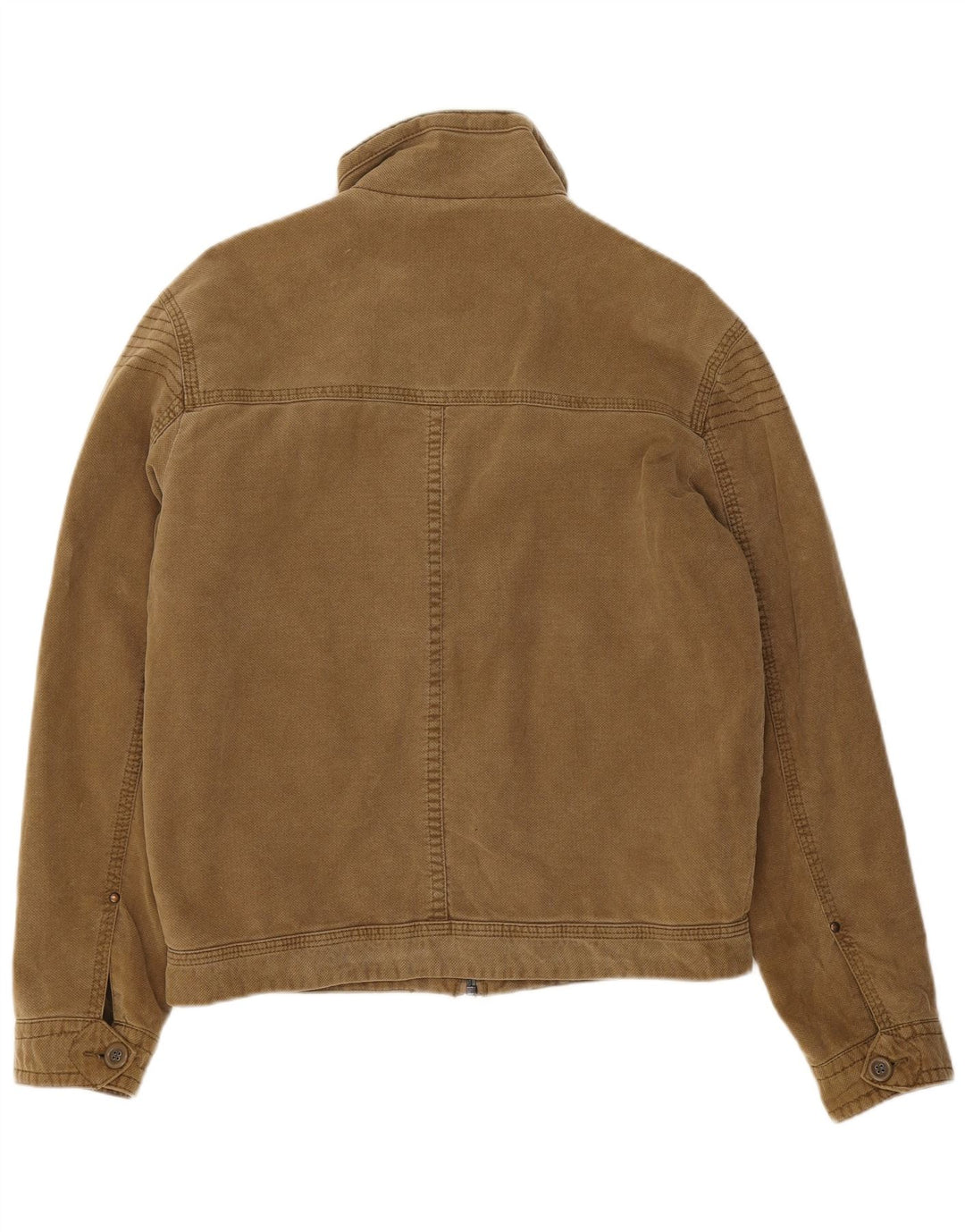 Marks & Spencer Herren-Utility-Jacke UK 36 Small Beige Baumwolle