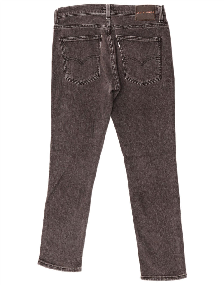 Levi's Herren Line 8 Slim Jeans W32 L30 Graue Baumwolle