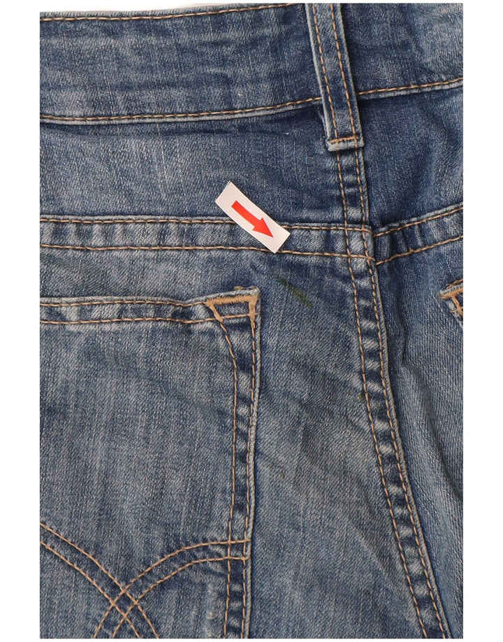 GAS Herren Andrew Denim Shorts W33 Mittelblaue Baumwolle