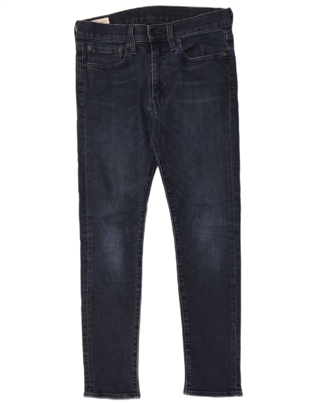 Levi's Herren Slim Jeans W32 L30 Marineblaue Baumwolle