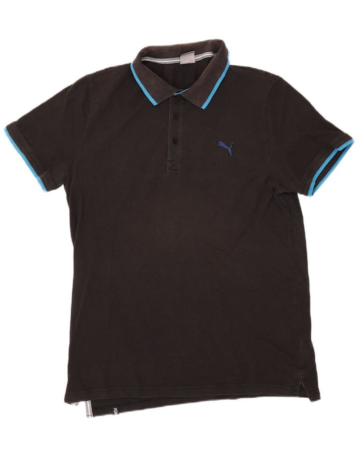 Puma Herren Poloshirt XL Schwarz Baumwolle