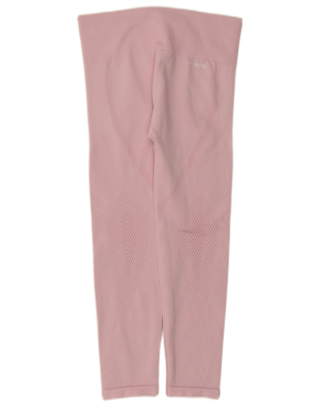 Adidas Damen Capri-Leggings UK 12 Mittelrosa Polyester
