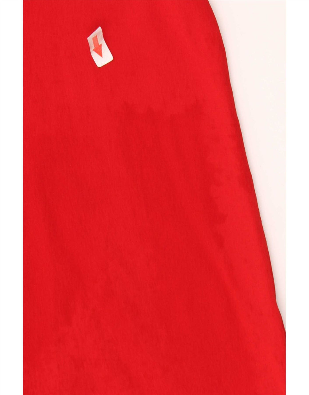 Vintage Damen Bluse Top IT 46 Große rote Seide