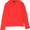CHAMPION Womens Sweatshirt Jumper UK 12 Medium Red Cotton Vintage Champion and Second-Hand Champion from Messina Hembry 