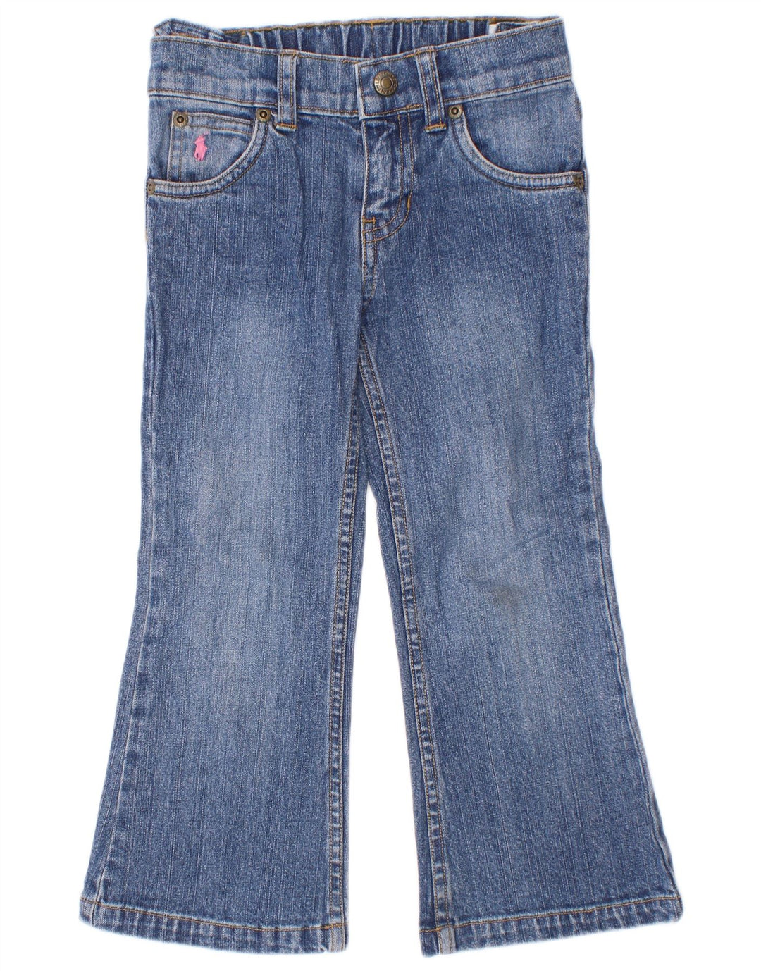Ralph Lauren Bootcut-Jeans für Jungen, 3–4 Jahre, W20, L16, blaue Baumwolle