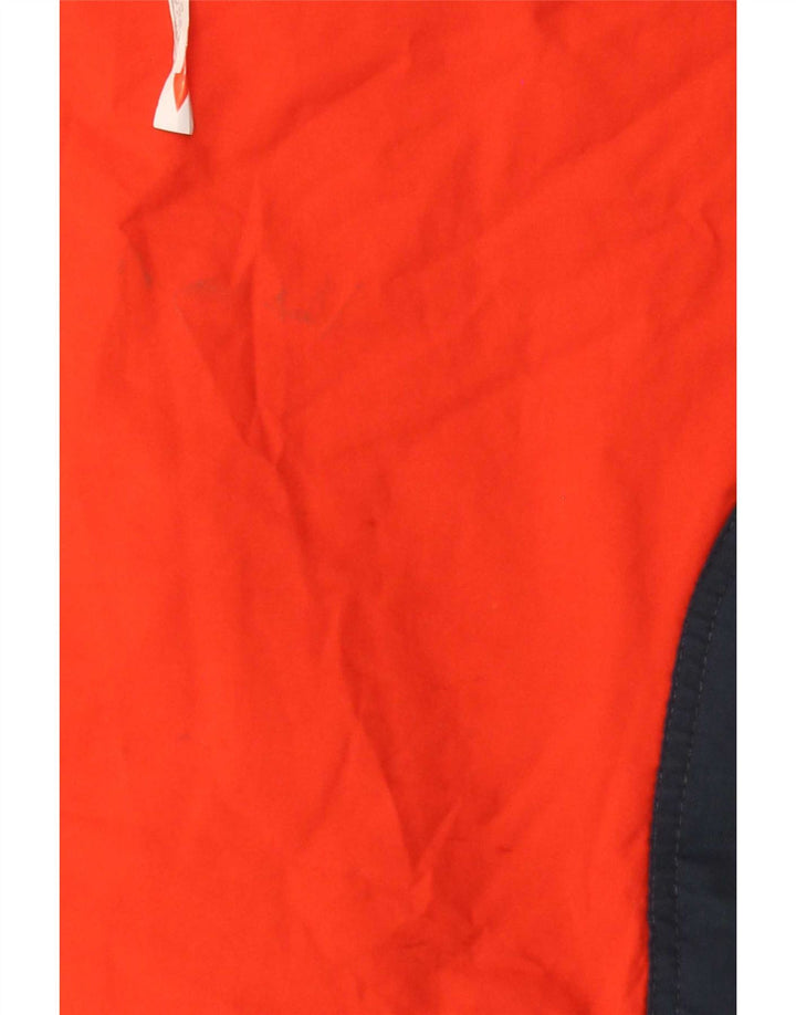 Fila Herren-Skioverall UK 40 Mittelorangefarbenes Colourblock-Polyamid
