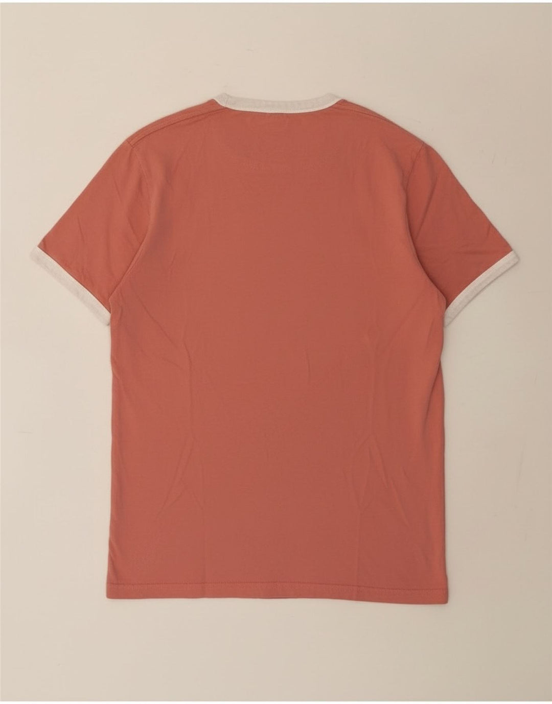 Lyle & Scott Herren T-Shirt Top Small Rosa Baumwolle