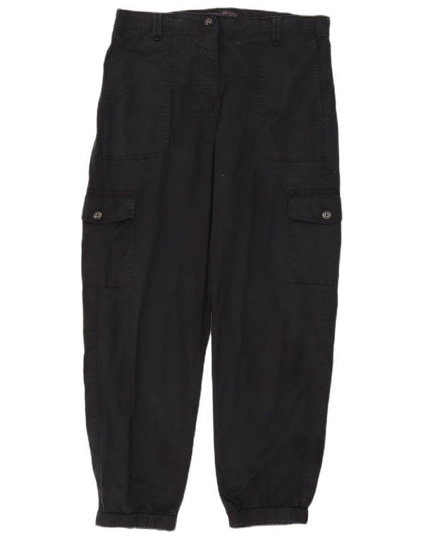 Marks & Spencer Damen Jogger-Cargohose UK 16 Large W34 L26 Marineblau