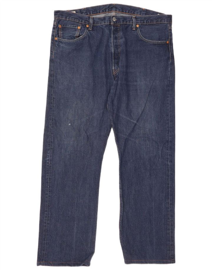 Levi's Herren 501 Straight Jeans W40 L32 Blaue Baumwolle