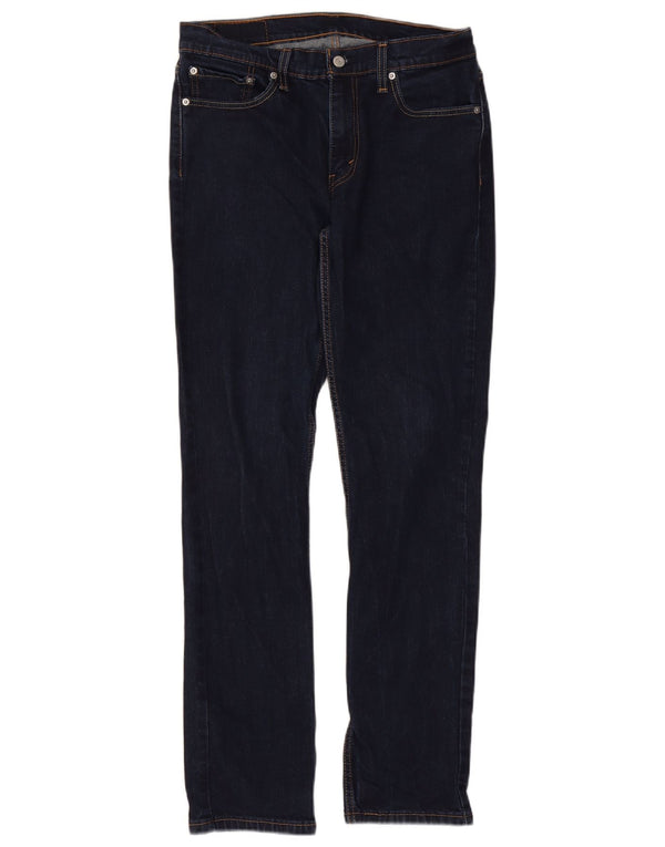 Levi's Herren 511 Slim Jeans W33 L34 Marineblaue Baumwolle