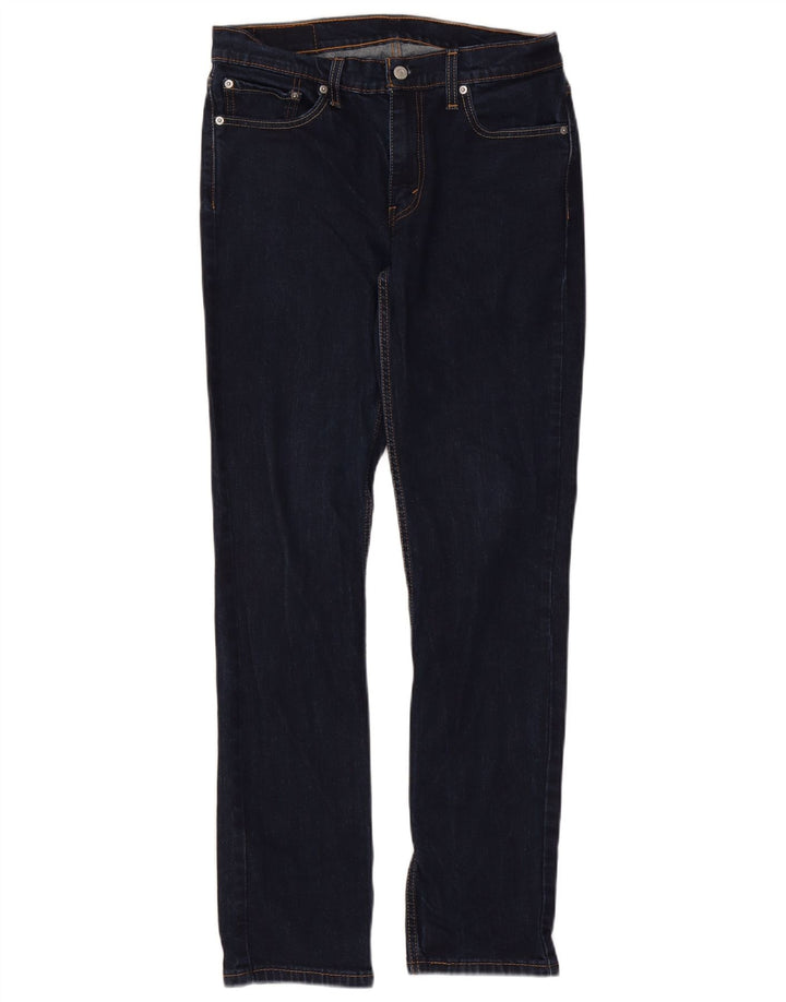 Levi's Herren 511 Slim Jeans W33 L34 Marineblaue Baumwolle