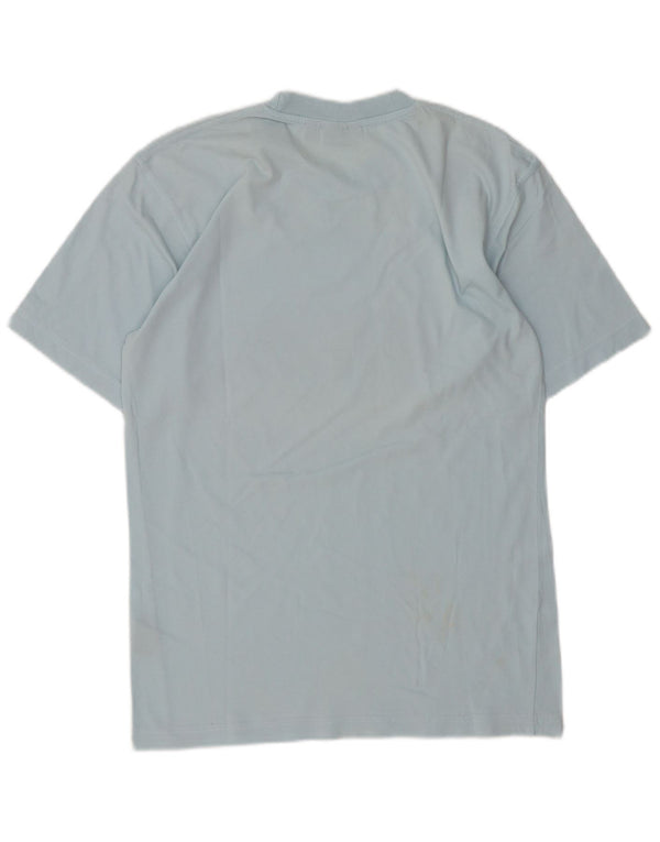 Fila Herren Grafik T-Shirt Top Small Blau Baumwolle