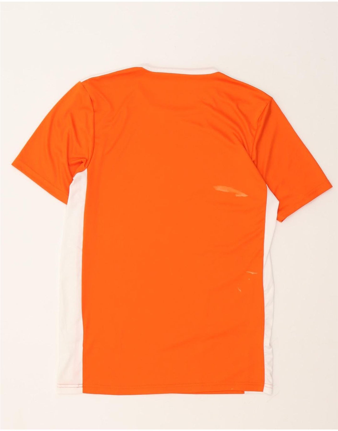 Adidas Herren Aeroready T-Shirt Top Small Orange Colourblock Polyester