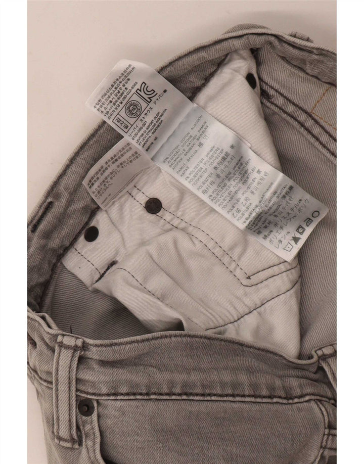 Levi's Herren 511 Slim Jeans W34 L32 Graue Baumwolle