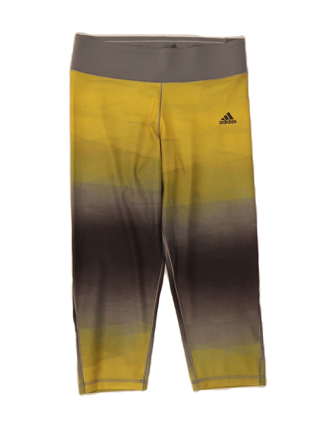 ADIDAS Womens Climalite Tracksuit Trousers UK 12/14 Medium Yellow Vintage Adidas and Second-Hand Adidas from Messina Hembry 