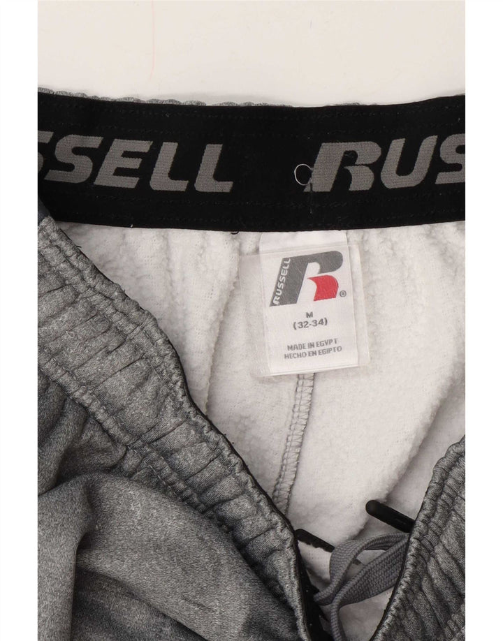 Russell Athletic Herren-Trainingshose, Mittelgrau, Farbblock