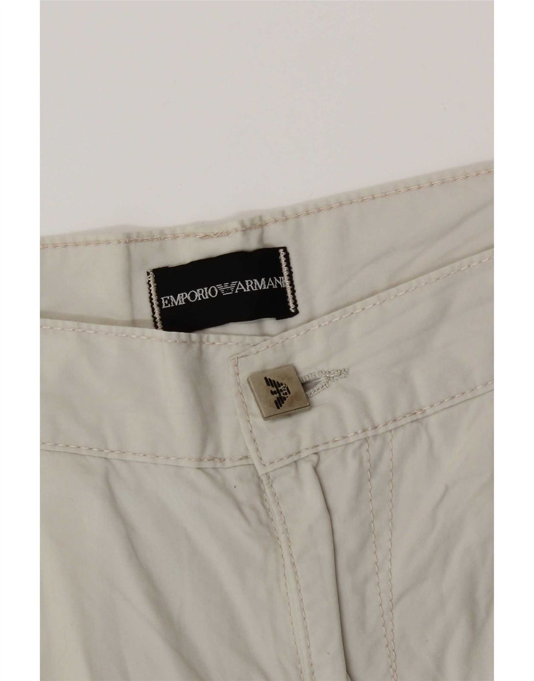 Emporio Armani Herren Cargoshorts W34 Large Grau