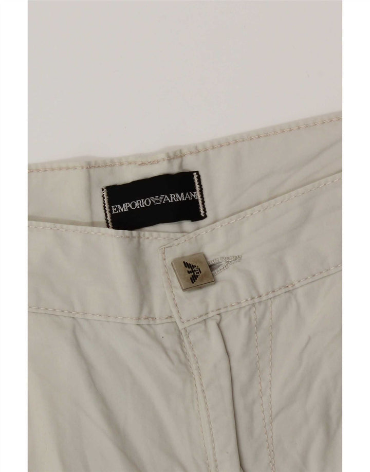 Emporio Armani Herren Cargoshorts W34 Large Grau
