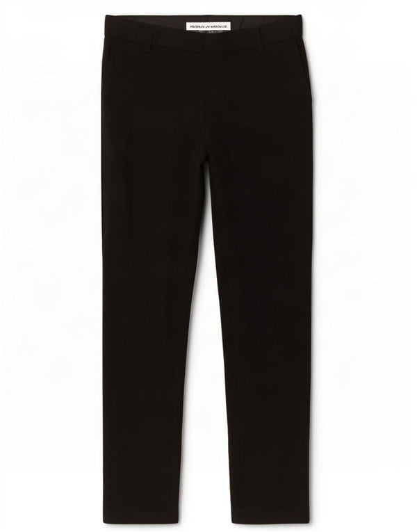 Marks & Spencer Boys Slim Chino Trousers 13-14 Years W30 L29 Black