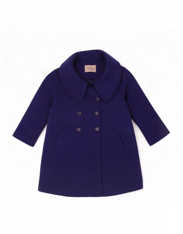 Darling Damen-Trenchcoat mit 3/4-Ärmeln, UK 6, XS, Marineblau, Polyester