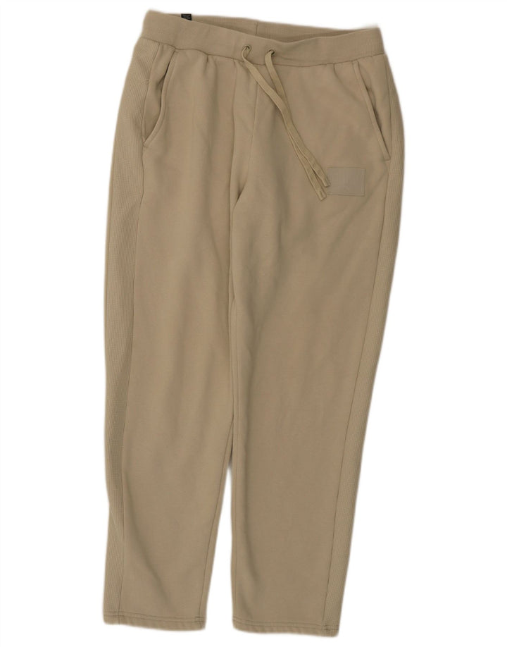 PUMA Damen Trainingshose UK 14 Large Beige Baumwolle