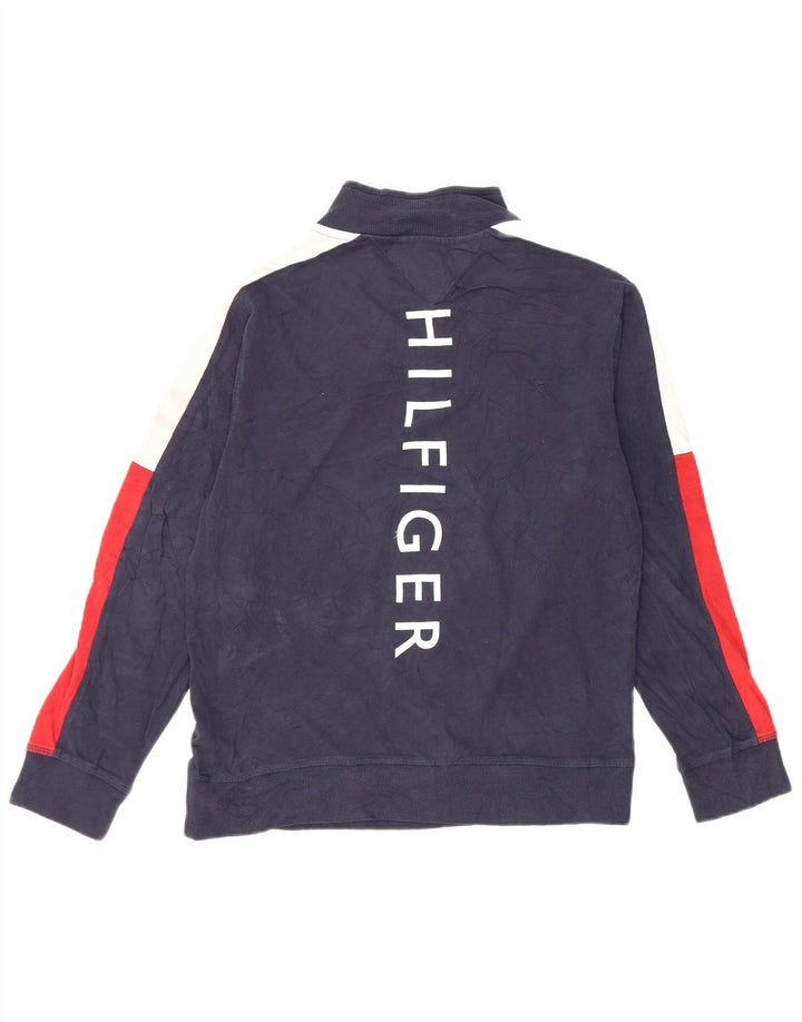 Tommy Hilfiger Jungen-Sweatshirt, Pullover, 15–16 Jahre, Größe L, Marineblau
