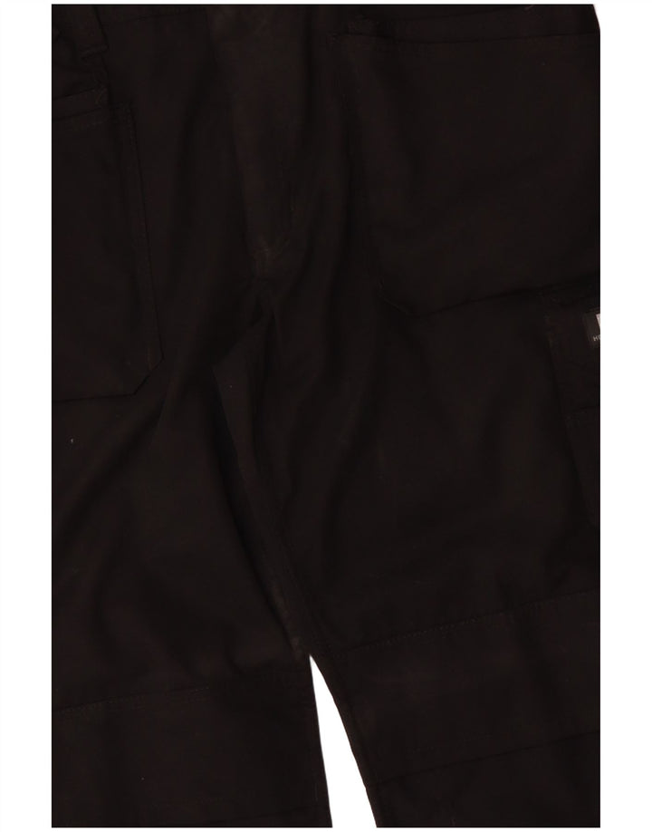 HELLY HANSEN Gerade Herren-Cargohose, W38, L33, schwarze Baumwolle