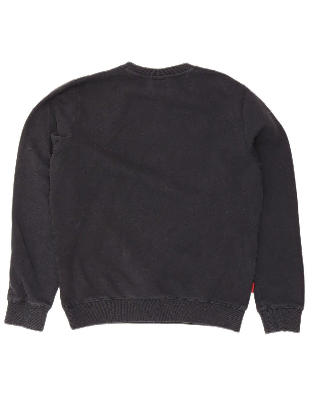 Superdry Herren-Sweatshirt-Pullover, große marineblaue Baumwolle