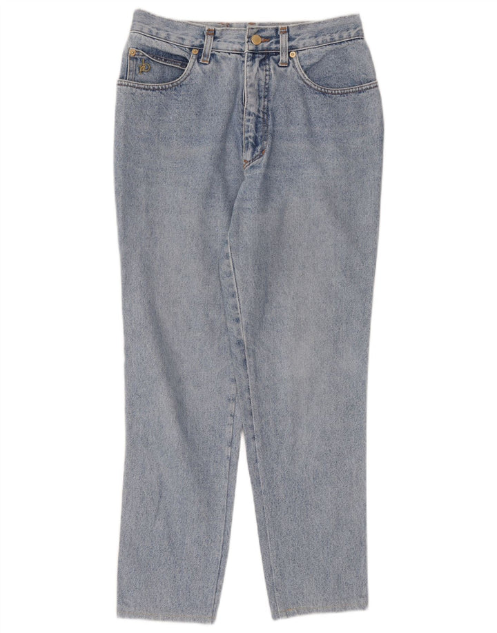 Roccobarocco Damen Tapered Jeans W28 L27 Blaue Baumwolle