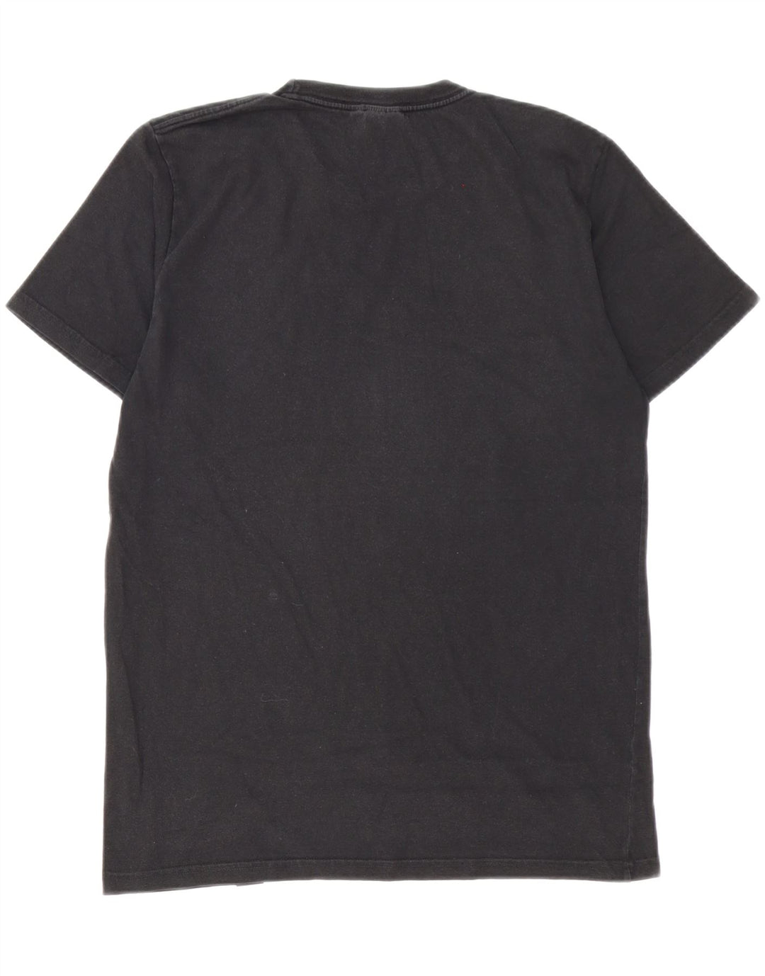 Carhartt Herren Grafik-T-Shirt-Oberteil aus mittelschwarzer Baumwolle
