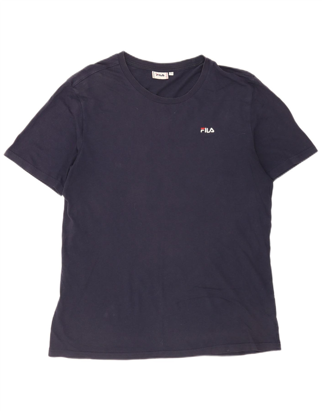 Fila Herren T-Shirt Top Large Marineblau