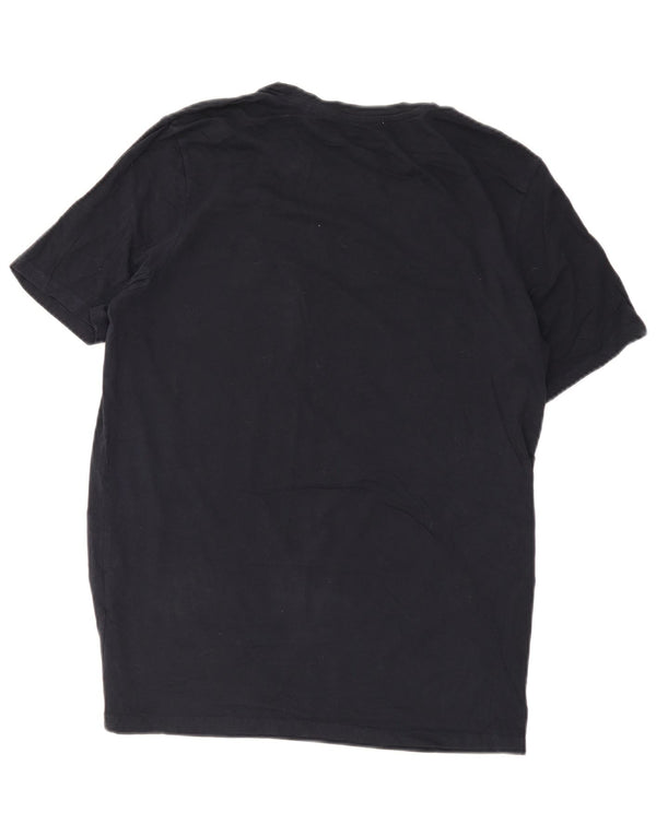 Jack & Jones Herren-T-Shirt mit Grafik, XL, Marineblau, Baumwolle