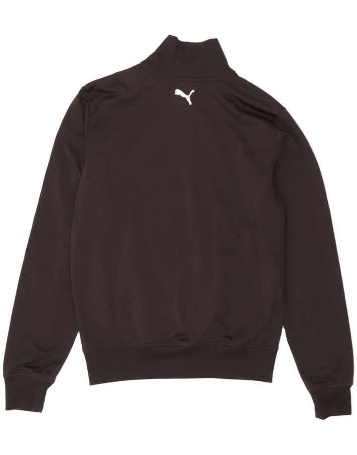 PUMA Mens Tracksuit Top Jacket Small Black Colourblock Vintage Puma and Second-Hand Puma from Messina Hembry 