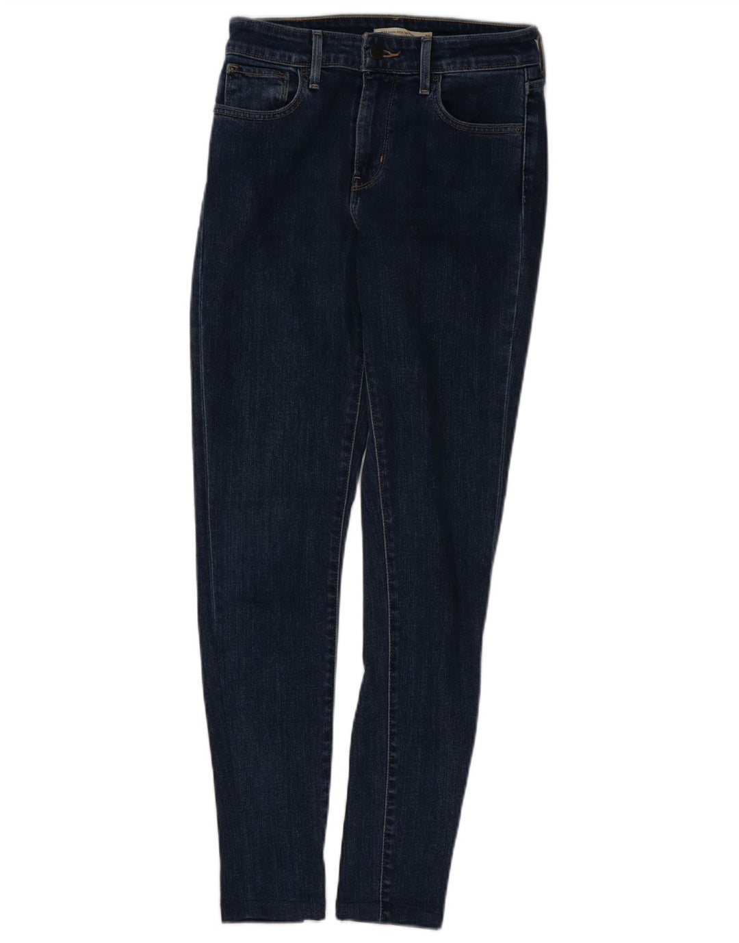 LEVI'S Damen 721 High Rise Skinny Jeans W25 L29 Blaue Baumwolle