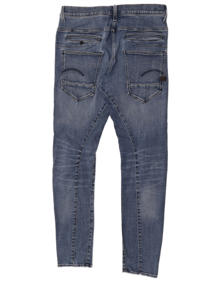 G-Star Herren Distressed Slim Jeans W34 L32 Blau