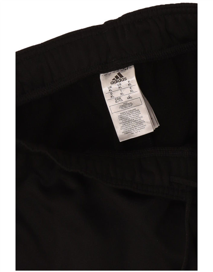 Adidas Herren-Trainingshose, Jogginghose, XL, Schwarz, Colourblock-Polyester