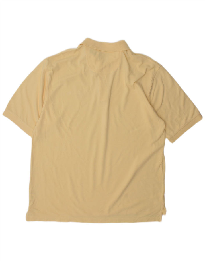IZOD Herren-Poloshirt, groß, gelbe Baumwolle