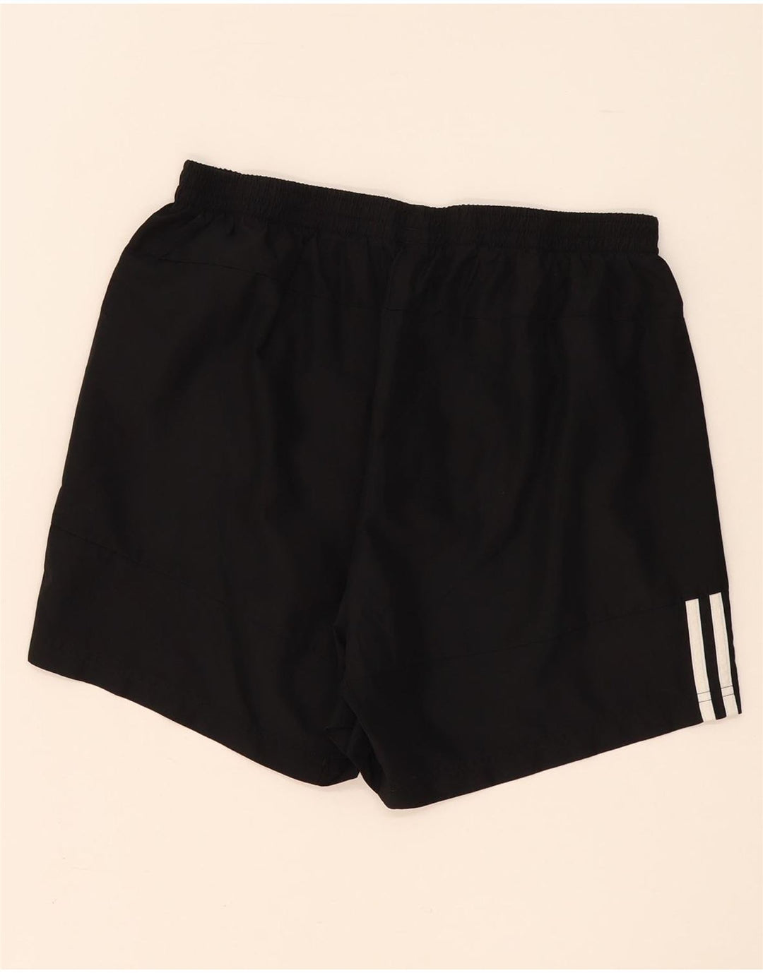 Adidas Damen Sportshorts UK 14 Medium Schwarz Polyester