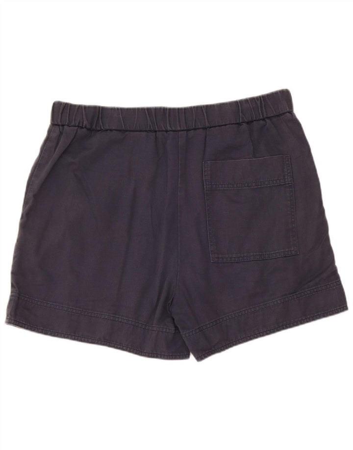 Cos Damen Chino-Shorts EU 40 Medium W32 Marineblaue Baumwolle