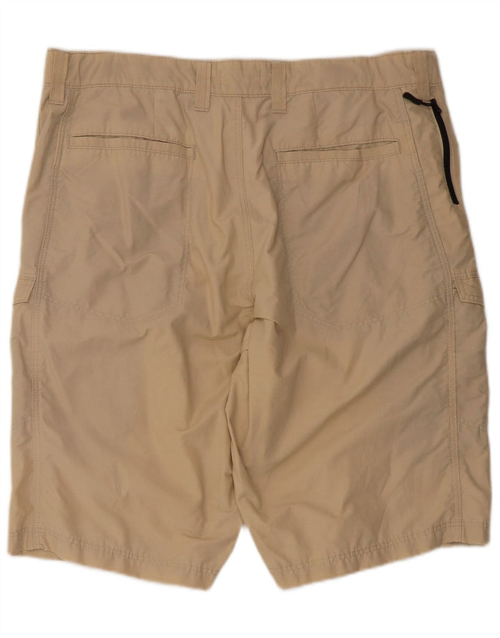 Marks & Spencer Herren Cargoshorts W36 Large Beige Baumwolle