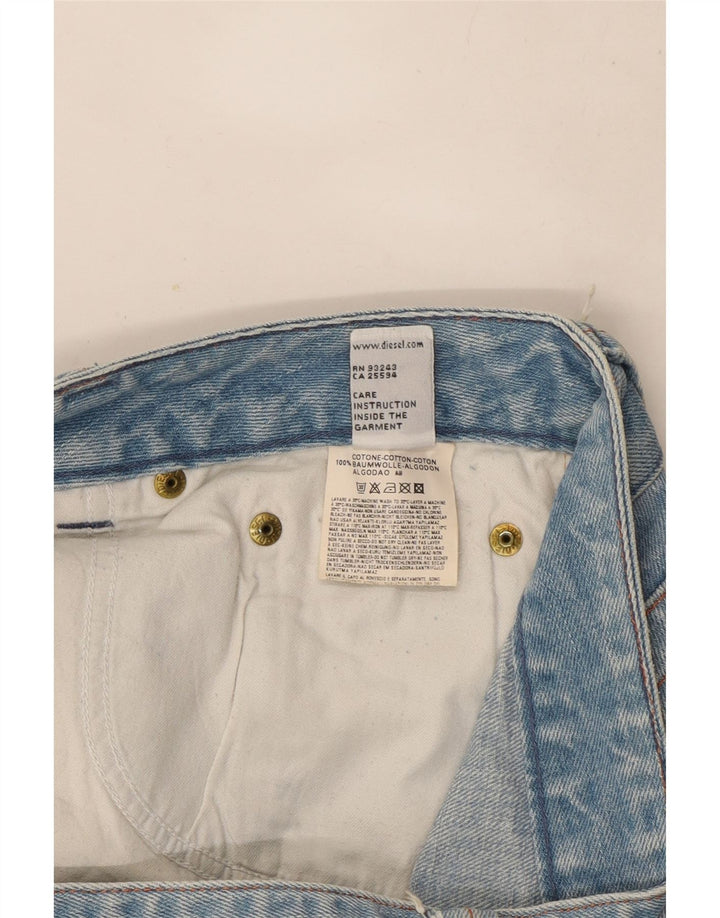 Diesel Damen Bootcut Jeans W32 L34 Blaue Baumwolle
