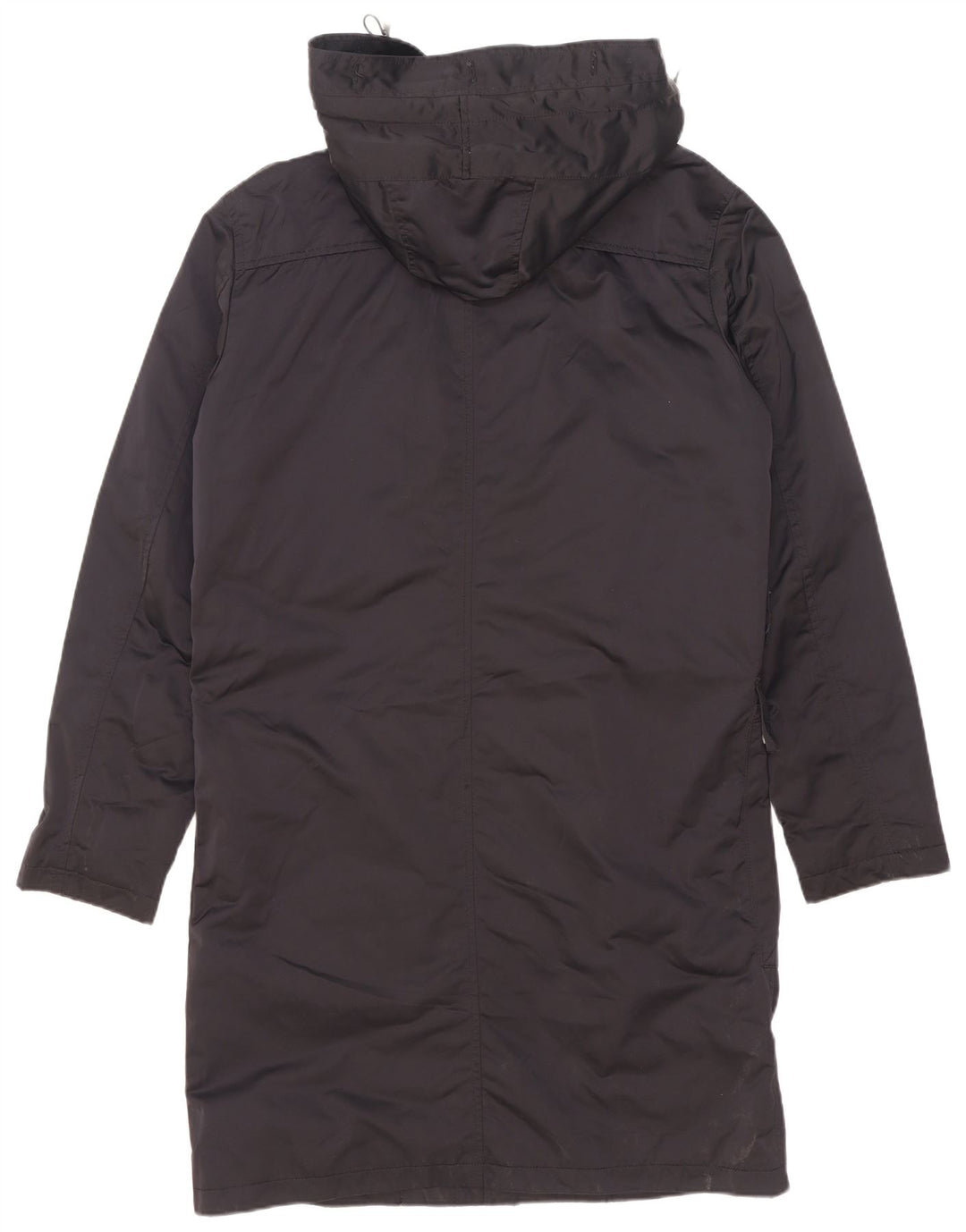Zara Herren-Mantel mit Kapuze, gepolstert, UK 38, mittelmarineblau, Polyester
