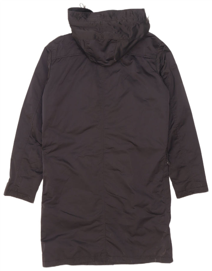 Zara Herren-Mantel mit Kapuze, gepolstert, UK 38, mittelmarineblau, Polyester