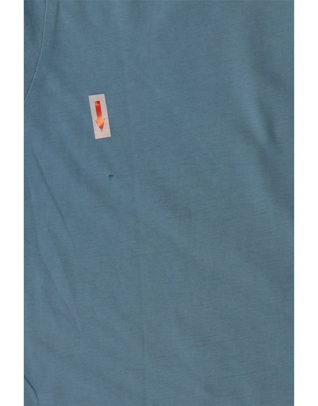 Kappa Herren Grafik-T-Shirt-Oberteil aus mittelblauer Baumwolle